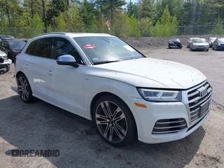 2018 Audi SQ5 Premium Plus with VIN WA1A4AFY0J2137838, listed as a IAAI auction lot 42247958 with 78,502 mi miles and . Bid and sale history available at DreamBid. Image 1.