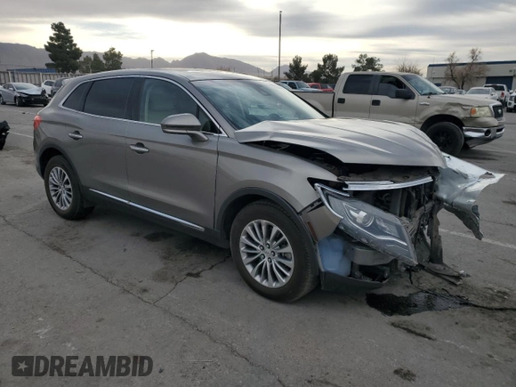 2017 Lincoln MKX Select with VIN 2LMPJ8KPXHBL44921, listed as a Copart auction lot 41451255 with 126,478 mi miles and Salvage Title. Bid and sale history available at carsss.com. Image 4.