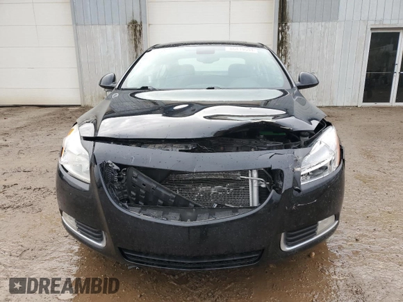 2011 Buick Regal CXL RL2 with VIN 2G4GP5EC6B9173245, listed as a Copart auction lot 86419594 with 42,419 mi miles and Salvage Title. Bid and sale history available at carsss.com. Image 5.