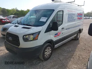 2019 Ford Transit with VIN 1FTYR2CM1KKA87353, listed as a IAAI auction lot 42074425 with 147,825 mi miles. Bid and sale history available at carsss.com. Image 17.
