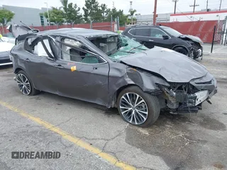 2019 Toyota Camry LE z VIN 4T1B11HK1KU244667, wystawiony jako IAAI lot #42142439 z przebiegiem Nie podano mil oraz . Historia ofert i sprzedaży dostępna na DreamBid. Obrazek 1.