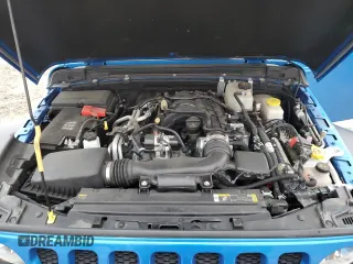 2023 Jeep Wrangler Sport S with VIN 1C4HJXDG9PW543144, listed as a Copart auction lot 43745495 with 36,989 mi miles and Salvage Title. Bid and sale history available at DreamBid. Image 14.