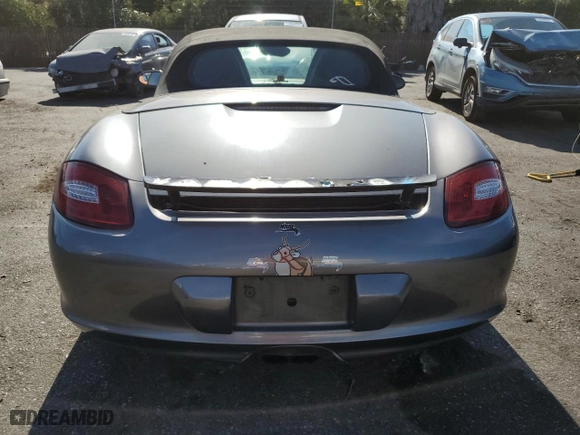 2007 Porsche Boxster with VIN WP0CA29897U711875, listed as a Copart auction lot 72839904 with 194,168 mi miles and Clean Title. Bid and sale history available at carsss.com. Image 6.
