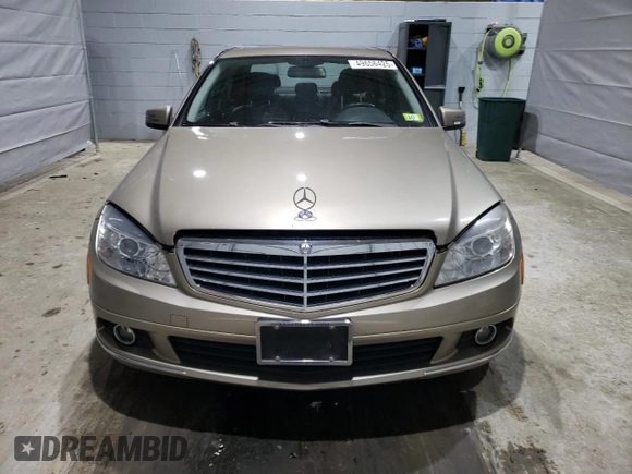 2010 Mercedes-Benz C 300 Sport with VIN WDDGF8BB6AR122231, listed as a Copart auction lot 49656425 with 125,180 mi miles and Clean title. Bid and sale history available at DreamBid. Image 5.