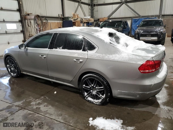 2013 Volkswagen Passat SEL Premium with VIN 1VWCM7A38DC114137, listed as a Copart auction lot 42429205 with 131,809 mi miles and Salvage Title. Bid and sale history available at carsss.com. Image 2.