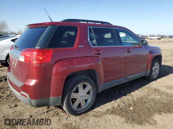 2011 GMC Terrain SLT-1 with VIN 2CTALUEC4B6360506, listed as a Copart auction lot 47655655 with Not Provided miles and Clean Title. Bid and sale history available at carsss.com. Image 3.