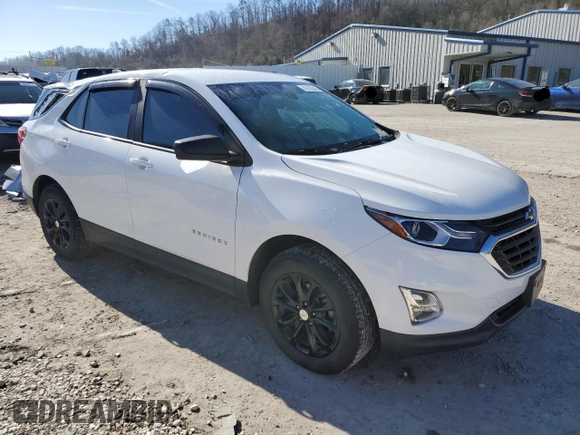 2020 Chevrolet Equinox LS z VIN 3GNAX5EV7LS680193, wystawiony jako Copart lot #45696045 z przebiegiem 66 042 mil mil oraz Szkoda całkowita • Salvage title. Historia ofert i sprzedaży dostępna na DreamBid. Obrazek 4.
