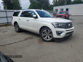 2020 Ford Expedition Max Limited z VIN 1FMJK2AT9LEA83966, wystawiony jako Copart lot #57096815 z przebiegiem 38 293 mil mil oraz Szkoda całkowita • Salvage title. Historia ofert i sprzedaży dostępna na DreamBid. Obrazek 4.