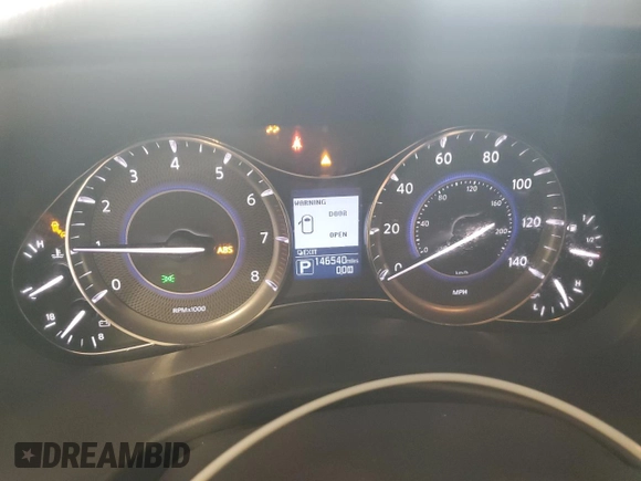 2013 Infiniti QX56 with VIN JN8AZ2NE8D9041959, listed as a Copart auction lot 55532895 with 146,540 mi miles and Clean Title. Bid and sale history available at DreamBid. Image 9.