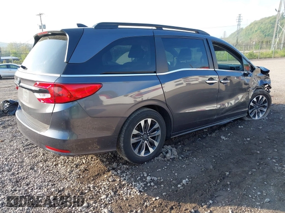 2022 Honda Odyssey EX-L с VIN 5FNRL6H78NB052651, выставлен на аукционе IAAI как лот 42154729 с пробегом 23 миль миль и . История ставок и продаж доступна на DreamBid. Изображение 4.