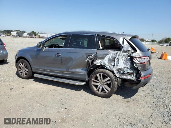 2012 Audi Q7 Premium Plus with VIN WA1LGAFE2CD005256, listed as a Copart auction lot 52233385 with 174,182 mi miles and Salvage title. Bid and sale history available at DreamBid. Image 2.