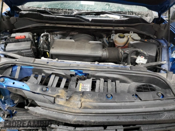 2022 Chevrolet Silverado 1500 Custom Trail Boss with VIN 3GCPDCED1NG581334, listed as a Copart auction lot 43430205 with 36,650 mi miles and Non Repairable. Bid and sale history available at DreamBid. Image 13.