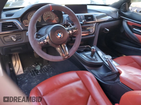 2018 BMW M4 with VIN WBS4Y9C57JAA92303, listed as a Copart auction lot 38811093 with 0 mi miles. Bid and sale history available at carsss.com. Image 8.