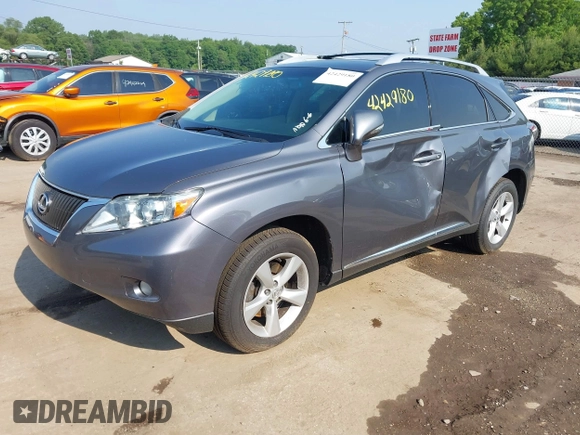 2012 Lexus RX 350 with VIN 2T2BK1BA1CC122970, listed as a IAAI auction lot 42429180 with 209,144 mi miles and . Bid and sale history available at DreamBid. Image 2.