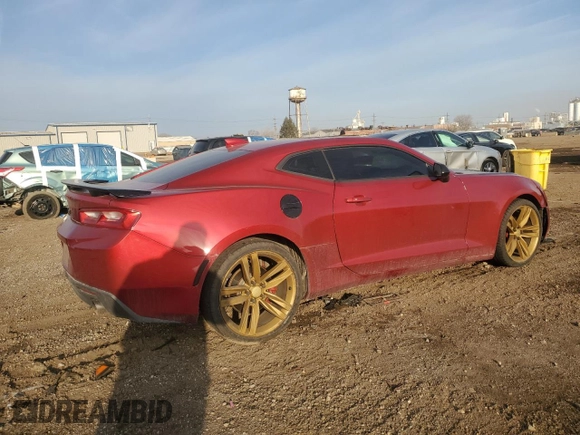 2017 Chevrolet Camaro 1LT with VIN 1G1FB1RS2H0103200, listed as a Copart auction lot 49154145 with 0 mi miles and Salvage Title. Bid and sale history available at carsss.com. Image 3.