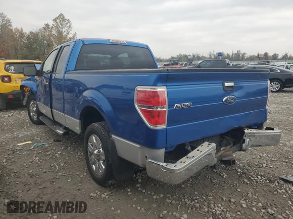 2009 Ford F-150 STX with VIN 1FTRX128X9FA50992, listed as a Copart auction lot 77901894 with 111,609 mi miles and Salvage Title. Bid and sale history available at carsss.com. Image 2.
