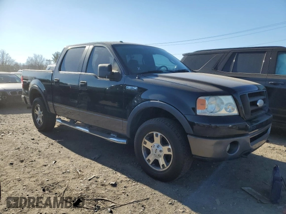 2006 Ford F-150 XLT with VIN 1FTPW14506KB52463, listed as a Copart auction lot 88533365 with 214,060 mi miles and Clean Title. Bid and sale history available at carsss.com. Image 4.