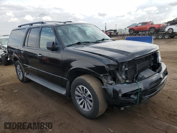 2017 Ford Expedition EL XLT with VIN 1FMJK1JT9HEA56462, listed as a Copart auction lot 70054214 with 145,927 mi miles and Salvage Title. Bid and sale history available at carsss.com. Image 4.