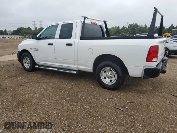 2016 Ram 1500 Express with VIN 1C6RR6FT9GS242177, listed as a Copart auction lot 62063095 with 41,077 mi miles and Salvage title. Bid and sale history available at DreamBid. Image 2.