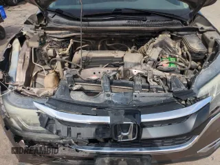 2015 Honda CR-V EX-L with VIN 2HKRM4H75FH669400, listed as a Copart auction lot 53354525 with 184,372 mi miles and Salvage Title. Bid and sale history available at carsss.com. Image 12.