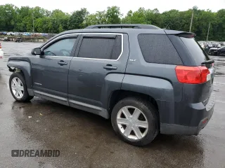 2011 GMC Terrain SLT-1 with VIN 2CTFLVE51B6320218, listed as a Copart auction lot 60908875 with 153,372 mi miles and Salvage title. Bid and sale history available at DreamBid. Image 2.
