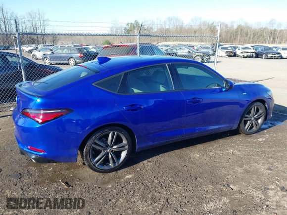 2023 Acura Integra w/A-Spec Package with VIN 19UDE4H31PA016397, listed as a IAAI auction lot 41797518 with 9,942 mi miles and . Bid and sale history available at DreamBid. Image 13.