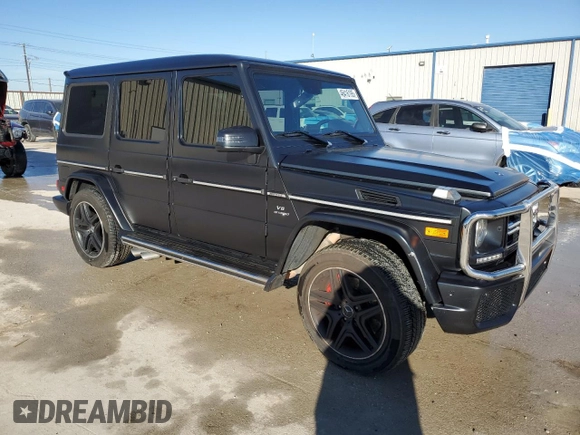 2017 Mercedes-Benz G-Class AMG G 63 with VIN WDCYC7DF8HX281415, listed as a Copart auction lot 46416195 with 68,577 mi miles and Clean Title. Bid and sale history available at carsss.com. Image 4.