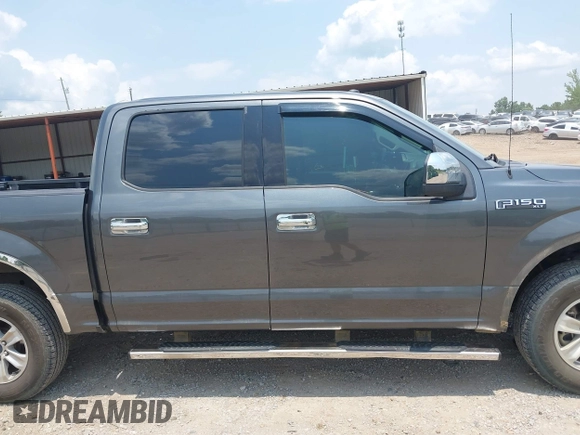 2018 Ford F-150 XL with VIN 1FTEW1E56JFC47584, listed as a IAAI auction lot 42397196 with 195,341 mi miles and . Bid and sale history available at DreamBid. Image 14.