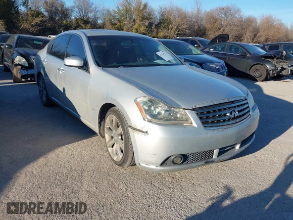 2007 Infiniti M45 Sdn with VIN JNKBY01E37M404102, listed as a IAAI auction lot 41234471 with 200,674 mi miles. Bid and sale history available at carsss.com. Image 1.