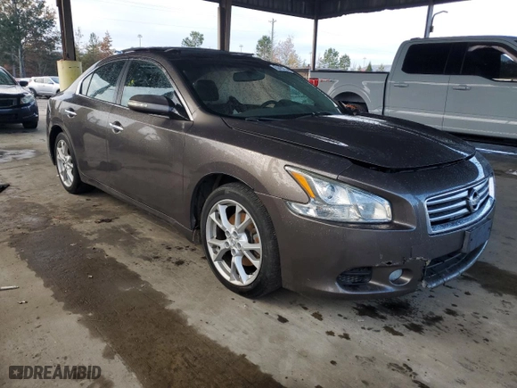 2012 Nissan Maxima 3.5 SV with VIN 1N4AA5AP6CC857555, listed as a Copart auction lot 83417254 with 0 mi miles and Salvage Title. Bid and sale history available at carsss.com. Image 4.