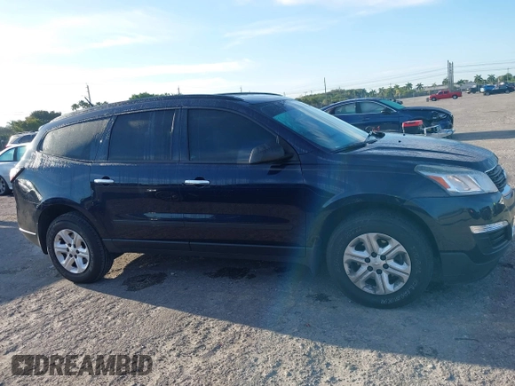 2017 Chevrolet Traverse LS with VIN 1GNKRFKD4HJ184275, listed as a IAAI auction lot 41893941 with 77,684 mi miles and . Bid and sale history available at DreamBid. Image 13.