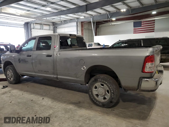 2023 Ram 2500 Tradesman with VIN 3C6UR5HL7PG505324, listed as a Copart auction lot 88786795 with 16,837 mi miles and Salvage Title. Bid and sale history available at carsss.com. Image 2.
