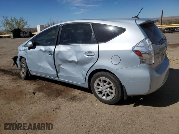 2014 Toyota Prius Two with VIN JTDZN3EU0EJ009787, listed as a Copart auction lot 50413265 with 93,312 mi miles and Salvage Title. Bid and sale history available at DreamBid. Image 2.