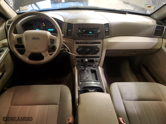 2006 Jeep Grand Cherokee Laredo with VIN 1J4GS48K26C285341, listed as a Copart auction lot 59287334 with 218,787 mi miles and Salvage Title. Bid and sale history available at carsss.com. Image 8.