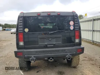 2006 Hummer H2 with VIN 5GRGN23U26H101611, listed as a Copart auction lot 43581085 with 121,043 mi miles and Salvage Title. Bid and sale history available at carsss.com. Image 6.