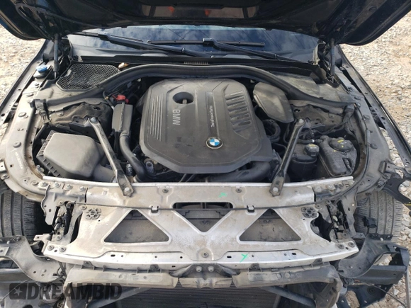2018 BMW 7 Series 740i xDrive with VIN WBA7E4C5XJGV24003, listed as a Copart auction lot 71395443 with 63,558 mi miles. Bid and sale history available at carsss.com. Image 12.