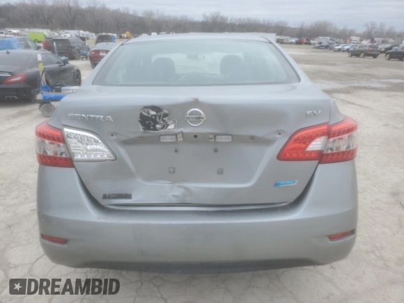 2013 Nissan Sentra S with VIN 3N1AB7AP7DL673642, listed as a Copart auction lot 44139595 with 179,149 mi miles and Salvage Title. Bid and sale history available at DreamBid. Image 6.