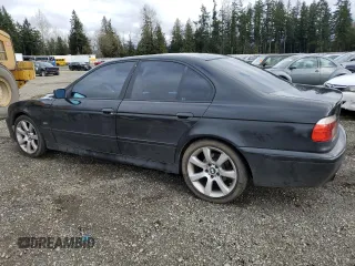 2003 BMW 5 Series 530iA with VIN WBADT63493CK32395, listed as a Copart auction lot 44469625 with 0 mi miles and Clean Title. Bid and sale history available at carsss.com. Image 2.