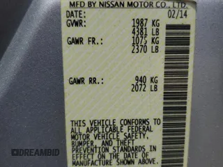 2014 Nissan Altima SL with VIN 1N4BL3AP8EC282073, listed as a Copart auction lot 58512825 with 143,870 mi miles and Clean title. Bid and sale history available at DreamBid. Image 12.