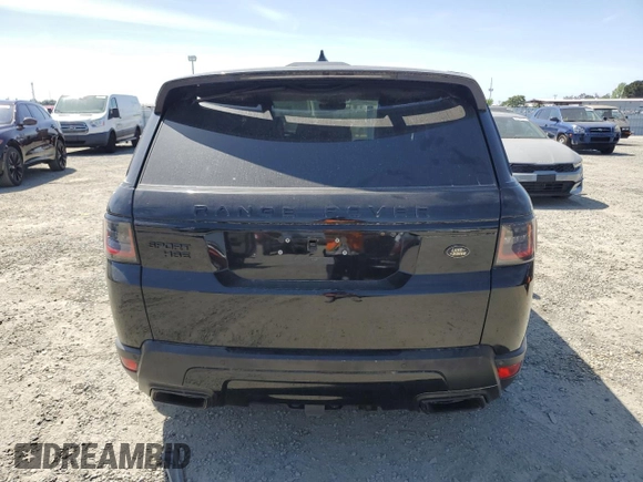 2018 Land Rover Range Rover Sport SE with VIN SALWG2RK9JA405574, listed as a Copart auction lot 54240505 with 74,537 mi miles and Clean Title. Bid and sale history available at carsss.com. Image 6.