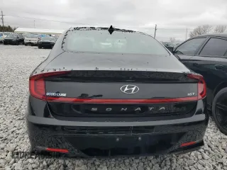2021 Hyundai Sonata SEL Plus with VIN 5NPEJ4J27MH124513, listed as a Copart auction lot 60113514 with 25,378 mi miles and Salvage Title. Bid and sale history available at DreamBid. Image 6.