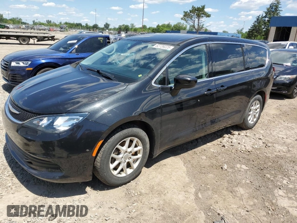 2017 Chrysler Pacifica Touring with VIN 2C4RC1DG4HR522594, listed as a Copart auction lot 62739225 with 65,589 mi miles and Clean title. Bid and sale history available at DreamBid. Image 1.