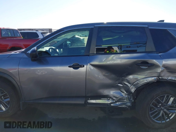 2023 Nissan Rogue S with VIN JN8BT3AA7PW410167, listed as a IAAI auction lot 42277761 with 41,894 mi miles and . Bid and sale history available at DreamBid. Image 14.
