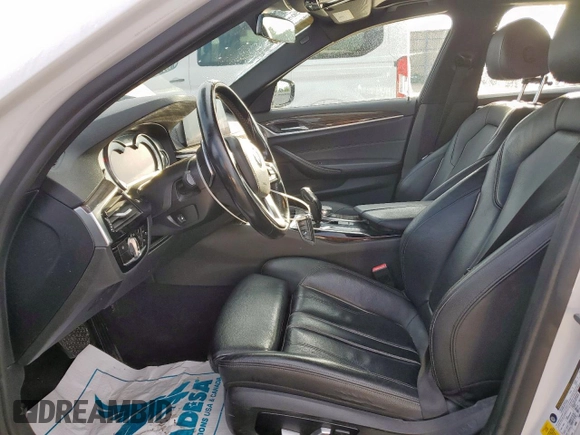 2017 BMW 5 Series 530i with VIN WBAJA5C31HG894420, listed as a Copart auction lot 58398645 with 20,000 mi miles and Clean title. Bid and sale history available at DreamBid. Image 7.