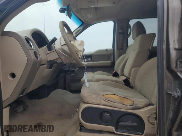 2008 Ford F-150 XLT with VIN 1FTPW04598KD19576, listed as a Copart auction lot 44757745 with 0 mi miles and Salvage Title. Bid and sale history available at carsss.com. Image 7.