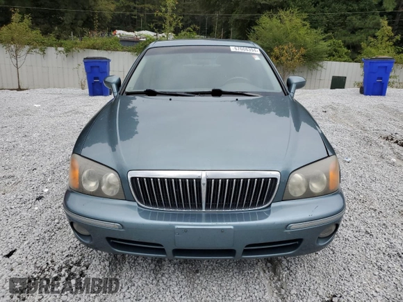 2003 Hyundai XG z VIN KMHFU45E03A262296, wystawiony jako Copart lot #67608394 z przebiegiem 116 296 mil mil oraz Szkoda całkowita • Salvage title. Historia ofert i sprzedaży dostępna na DreamBid. Obrazek 5.