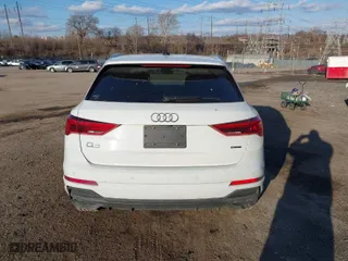 2023 Audi Q3 S line Premium Plus with VIN WA1EECF37P1025146, listed as a IAAI auction lot 41520532 with 36,717 mi miles. Bid and sale history available at carsss.com. Image 16.