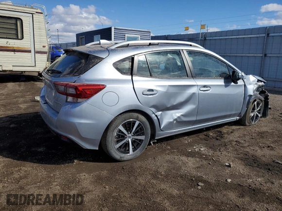 2022 Subaru Impreza Premium с VIN 4S3GTAV61N3727355, выставлен на аукционе Copart как лот 49989125 с пробегом 37 177 миль миль и Списание • Salvage title. История ставок и продаж доступна на DreamBid. Изображение 3.