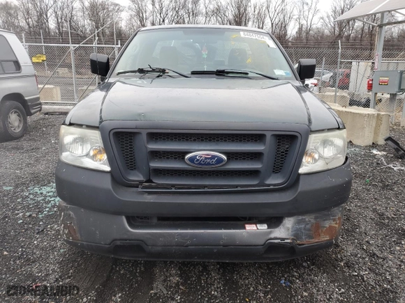 2005 Ford F-150 XL with VIN 1FTVF12575NB23159, listed as a Copart auction lot 84847554 with 0 mi miles and Salvage Title. Bid and sale history available at carsss.com. Image 5.
