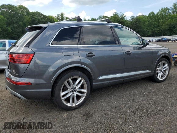 2018 Audi Q7 Prestige with VIN WA1VAAF74JD054161, listed as a Copart auction lot 64581655 with 112,426 mi miles and Clean title. Bid and sale history available at DreamBid. Image 3.
